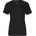 Kurzarm-T-Shirt Schwarz M