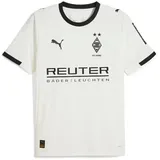 Puma Kinder Shirt BMG Home Jersey Replica Jr 25/26, Warm White-PUMA Black, 116