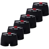 Hugo Boxershorts 6er Pack schwarz L