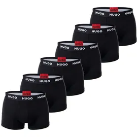 Hugo Boxershorts 6er Pack schwarz L