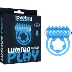 Lumino Play Cockring Vibrator, 5 cm, transparent