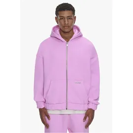 dropsize Sweatjacke DROPSIZE "Dropsize Herren Super Heavy Blank Zip-Hoodie", Herren, Gr. S, pink, 70% Baumwolle, 30% Polyester, unifarben, Sweatjacken Sweatjacke