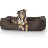 Knuffelwuff Hundebett Finlay XXL 120 x 85 cm Braun