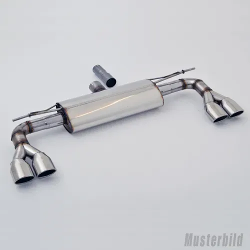 Friedrich Motorsport 76mm Duplex Sportauspuff für Ford Mustang 5 Facelift S197