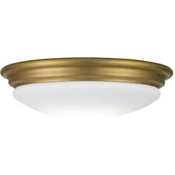 Brompton Deckenleuchte messing gebürstet Elstead Lighting BATH-BROMPTON-F-BB