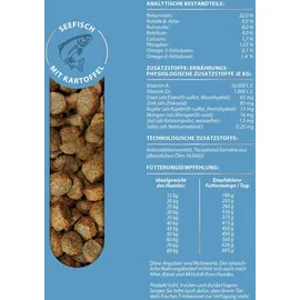 Dehner Maxi Adult Trockenfutter getreidefrei Fisch Lamm 4 kg