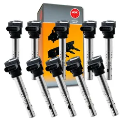 10x Ngk Zündspule 48042 / U5015 Passend Für Audi R8 Lamborghini Gallardo 5.2: Zündspule Audi: 06f905115 Audi: 06f905115a Audi: 06f905115b Audi: 06f905