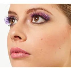Violette fließende Wimpern - OS