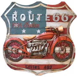 Harms Import & Vertriebs GmbH & Co. KG - 3D Metallbild Motorrad