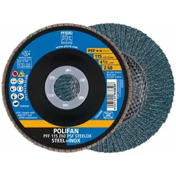 PFERD Fächerschleifscheibe Ø 125 mm Körnung 40 flach ( 8000429964 )