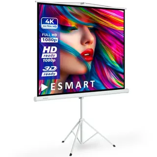 eSmart Economy EXS Stativ Leinwand / 200 x 200 cm (111") / Format 1:1