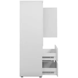 Möbel Boss Highboard 116 x 131 x 40 cm Weiß