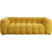 Kare DESIGN Sofa Salamanca Stoff Gelb