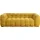 Kare DESIGN Sofa Salamanca Stoff Gelb