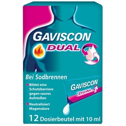 GAVISCON Dual Suspension mit Zweifachwirkung gegen Sodbrennen