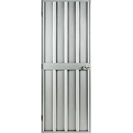 Globel Zusatzschwingtür 176 x 66 cm Silber