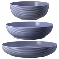 Seltmann Weiden Beat Color Glaze Foodbowl Set 3-teilig Fliederblau