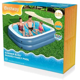 BESTWAY Family Pool Summer Bliss Baby-Pool 254 x 178 x 140 cm (54449)