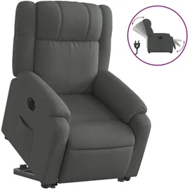 vidaXL Relaxsessel mit Aufstehhilfe Elektrisch 95 x 99 x 95 cm Dunkelgrau