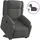 vidaXL Relaxsessel mit Aufstehhilfe Elektrisch 95 x 99 x 95 cm Dunkelgrau
