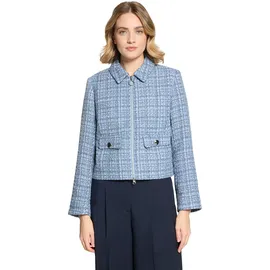 Betty Barclay Blazer-Jacke Blau/Weiß 40