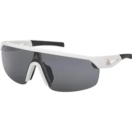 adidas SP0109 S3 Fahrradbrille Grau/Weiß