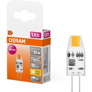 Osram LED-Lampe 4058075523098 1W G4 warmweiß 1 St.