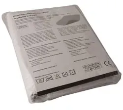 Papstar Bettschutz-Auflage 90261 , 1 Packung = 1 Stück, weiß