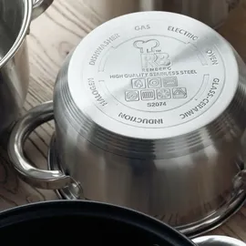 Renberg Alexander Topf-Set 4-tlg. 3 x Fleischtopf + Stielkasserolle