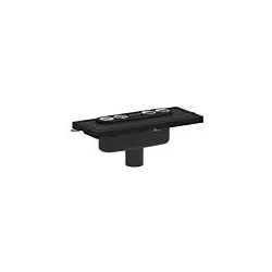 hansgrohe Ablaufgehäuse 01007180 für vertikale Installation, Grundkörper für Duschrinne