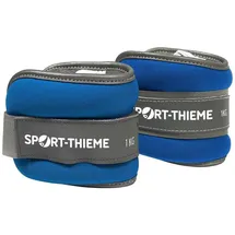 Sport-Thieme Gewichtsmanschetten Premium 1 kg Fitness Blau
