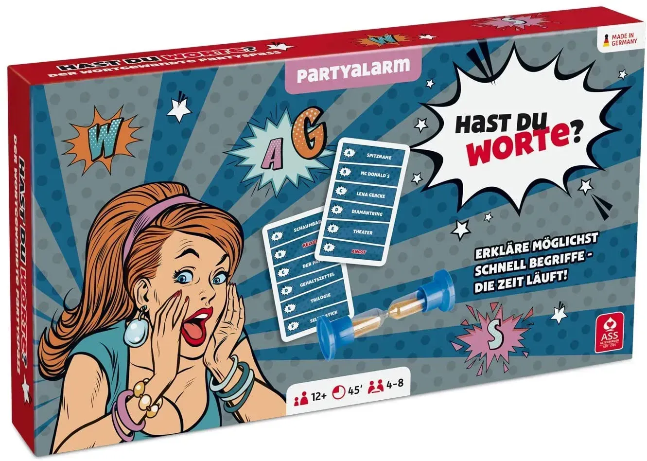 ASS Partyspiel Hast Du Worte?