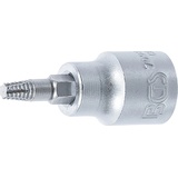 BGS 7098-T25 | Schraubenausdreher-Bit-Einsatz | Antrieb Innenvierkant 10 mm (3/8") für defektes T-Profil (für Torx) T25