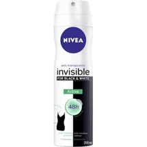 NIVEA Black & White Invisible Active Deospray 200 ml