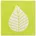 Servietten 3-lagig 1/4-Falz 25 cm 25 cm grün Graphic Leaves