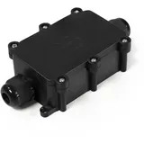 McPower Abzweigdose, IP68 - für Außen, 1 Ein- und 1 Ausgang, 124x45x32mm