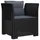 vidaXL 1-Sitzer Sessel 1 x 1 x 1 cm grau