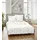 DORMISETTE Mako-Satin Blumen bunt 155 x 220 cm + 80 x 80 cm