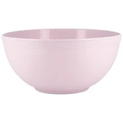MONOUSO - Wiederverwendbare langlebige Schale PP Mineral Pink 2.000ml Ø20cm (1 Stück)