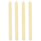 Wiedemann Leuchterkerzen 250 x 22 mm beige 4 St.