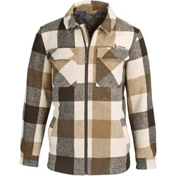 Life-Line Shirt Padded Flannel Bello, brown check, M