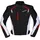 Modeka Lineos Textiljacke Schwarz/Weiß/Rot M