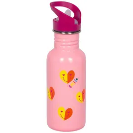 Die Spiegelburg Edelstahlflasche Herz 0,5 l