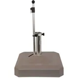 Liro Sonnenschirmständer Mini Plus 45 kg, eckig Kunststoff Grau Graphit