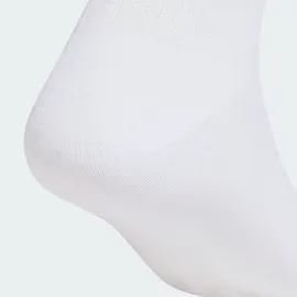 adidas 3-Streifen Glitzer Crew Socken 3er Pack Weiß/Silber 37-39