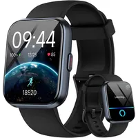 Smartwatch Herren Damen, 1.8" Smart Watch Mit Telefonfunktion/Alexa, Fitnessuhr