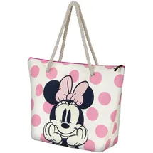 Disney Unisex 07036 Soleil Strandtasche Dots, Rosa Dots, Einheitsgröße