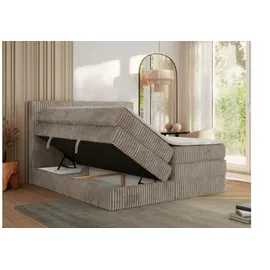 MKS Meble Tiliano King 200 x 200 cm H3 Braun