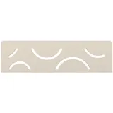 Schlüter Systems SHELF-N-S1 Wand-Ablagesystem Curve Aluminium Steingrau