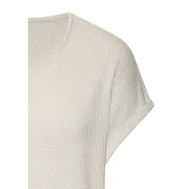 VIVANCE Kurzarmshirt Creme 36/38